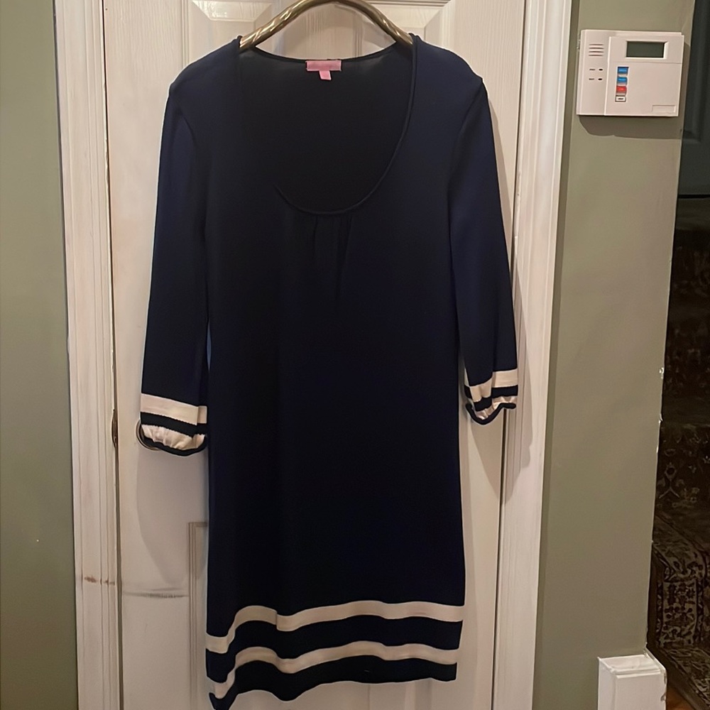Navy Lily Pulitzer Knit Dress